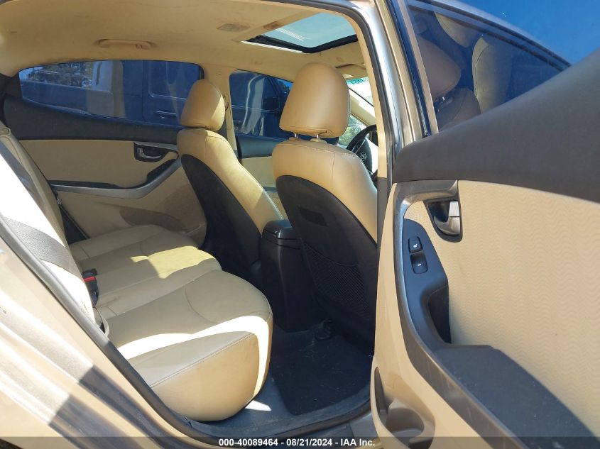 5NPDH4AEXDH324688 2013 Hyundai Elantra Limited