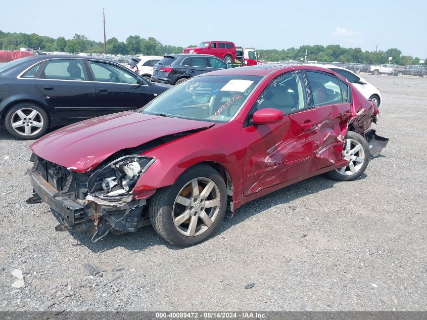 2004 Nissan Maxima 3.5 Sl VIN: 1N4BA41E74C892863 Lot: 40089472