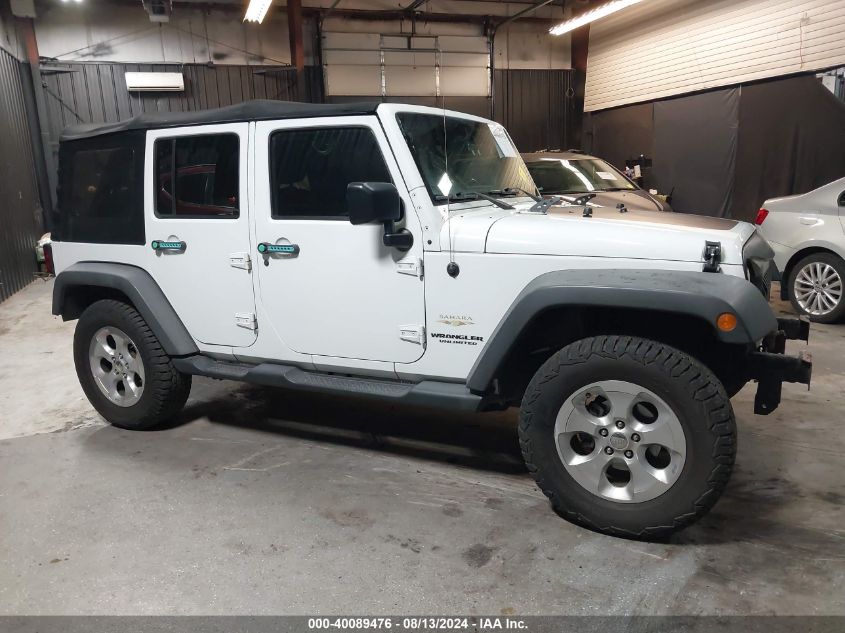 2015 Jeep Wrangler Unlimited Sahara VIN: 1C4HJWEGXFL668260 Lot: 40089476