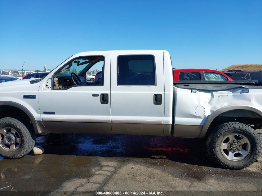 2005 Ford F-250 Lariat/Xl/Xlt VIN: 1FTSW21P35EB09772 Lot: 40089483