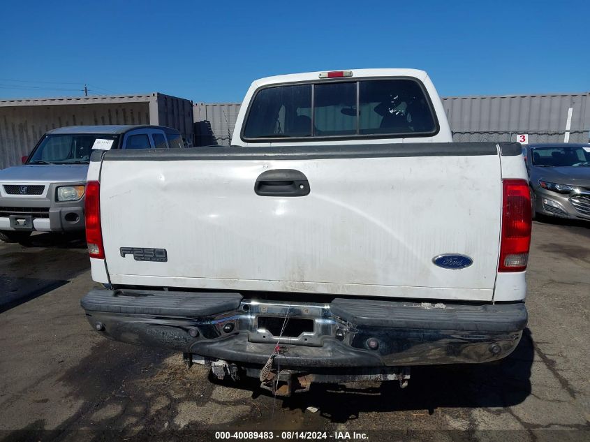 2005 Ford F-250 Lariat/Xl/Xlt VIN: 1FTSW21P35EB09772 Lot: 40089483