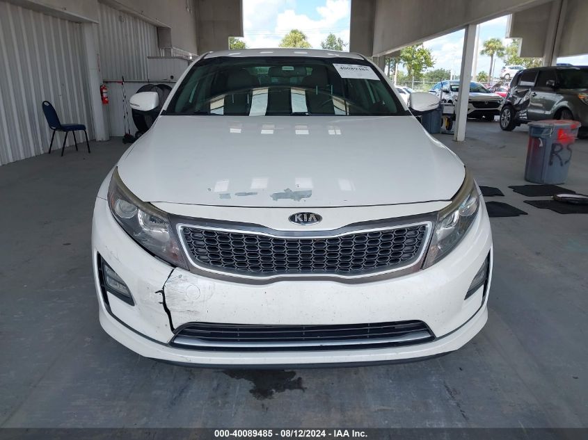 2015 Kia Optima Hybrid Ex VIN: KNAGN4AD5F5090277 Lot: 40089485