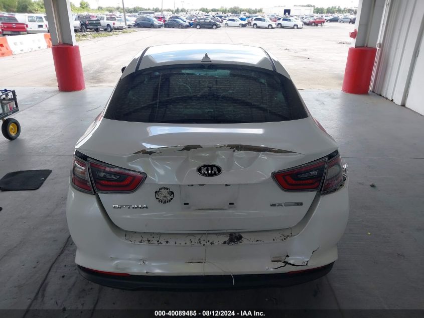 2015 Kia Optima Hybrid Ex VIN: KNAGN4AD5F5090277 Lot: 40089485