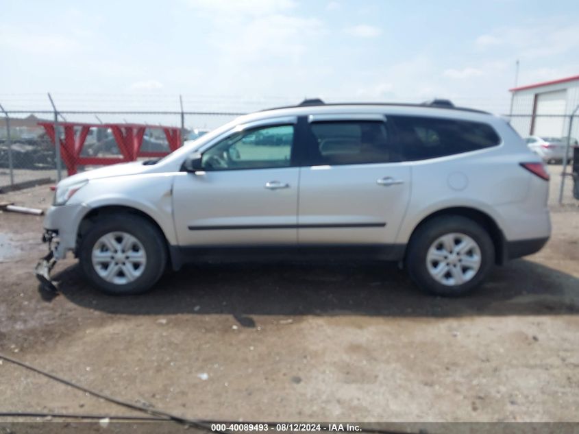 2017 Chevrolet Traverse Ls VIN: 1GNKRFKDXHJ306590 Lot: 40089493