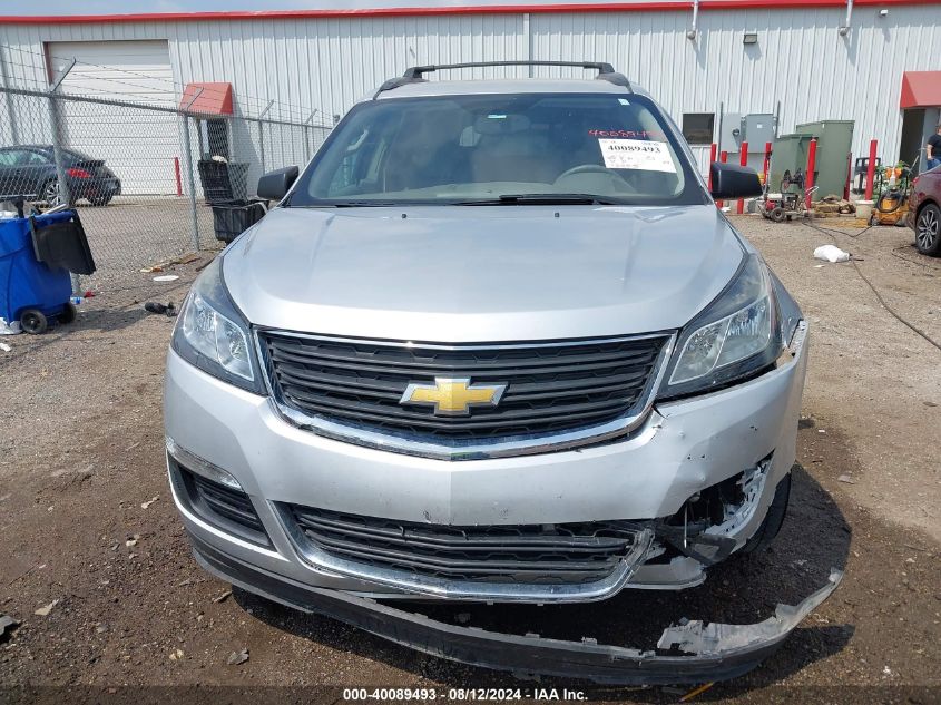 2017 Chevrolet Traverse Ls VIN: 1GNKRFKDXHJ306590 Lot: 40089493