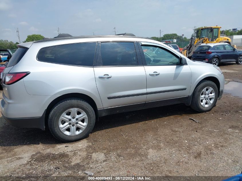 2017 Chevrolet Traverse Ls VIN: 1GNKRFKDXHJ306590 Lot: 40089493