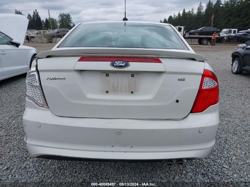 2012 Ford Fusion Se VIN: 3FAHP0HA2CR206247 Lot: 40089497