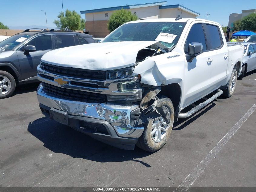 2021 Chevrolet Silverado 1500 4Wd Short Bed Lt VIN: 3GCUYDED5MG261185 Lot: 40089503