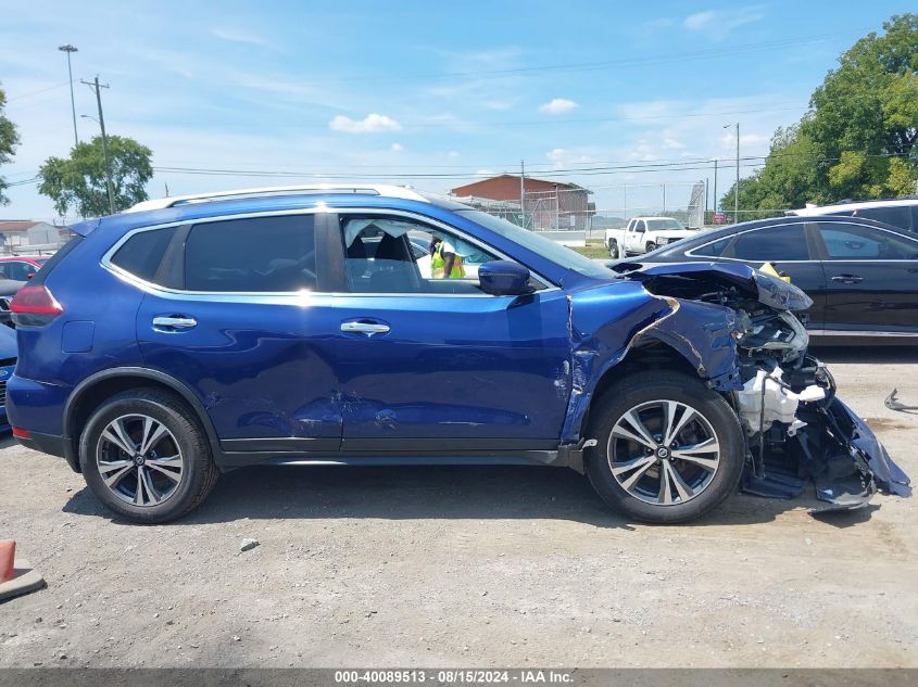 2019 Nissan Rogue Sv VIN: JN8AT2MV9KW390887 Lot: 40089513