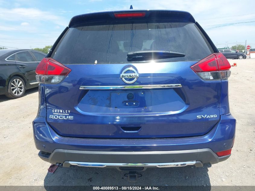 2019 Nissan Rogue Sv VIN: JN8AT2MV9KW390887 Lot: 40089513