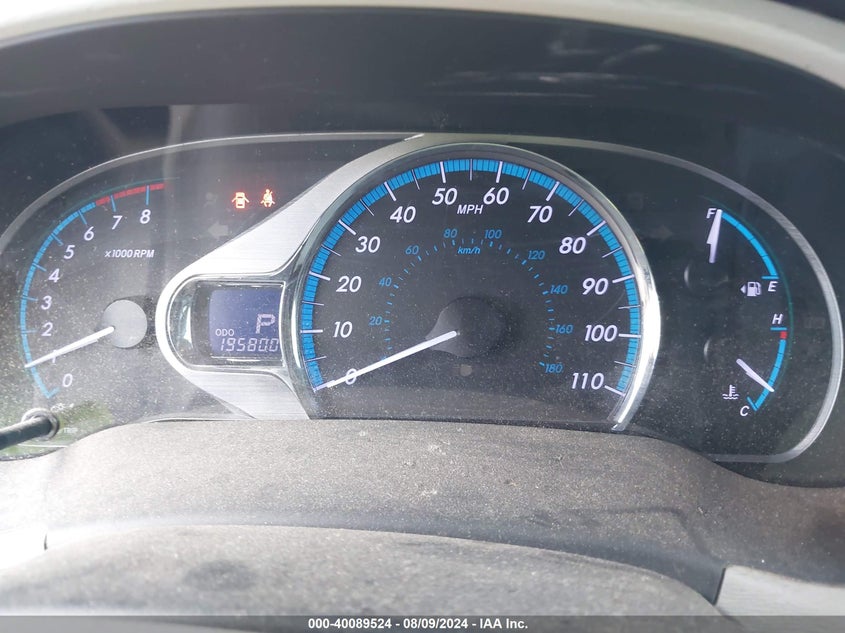 2011 Toyota Sienna Xle V6/Xle V6 Auto Access Seat VIN: 5TDYK3DC1BS022236 Lot: 40089524