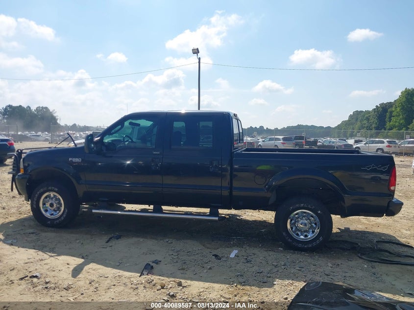 2004 Ford F-250 Lariat/Xl/Xlt VIN: 1FTNW21S84EA34261 Lot: 40089587