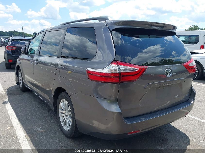 VIN 5TDYK3DC0FS613440 2015 Toyota Sienna, Xle 8 Pas... no.3