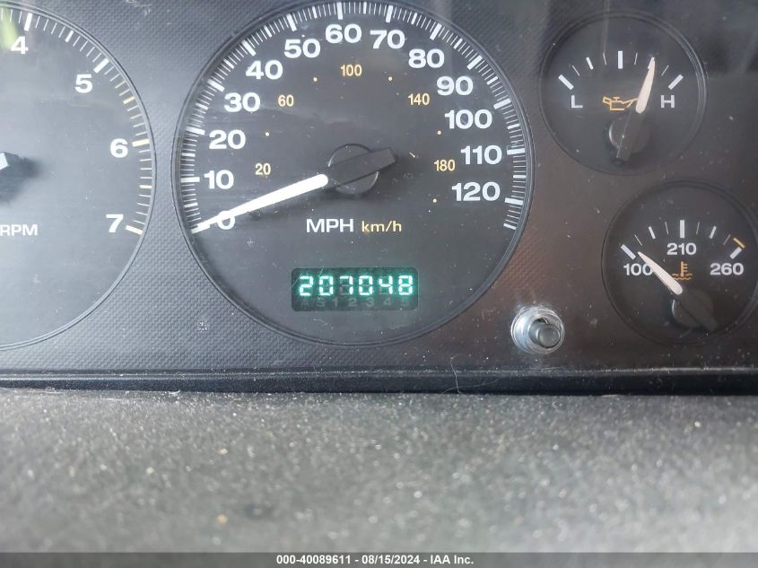 2002 Jeep Grand Cherokee Sport VIN: 1J4GW38N42C204049 Lot: 40089611