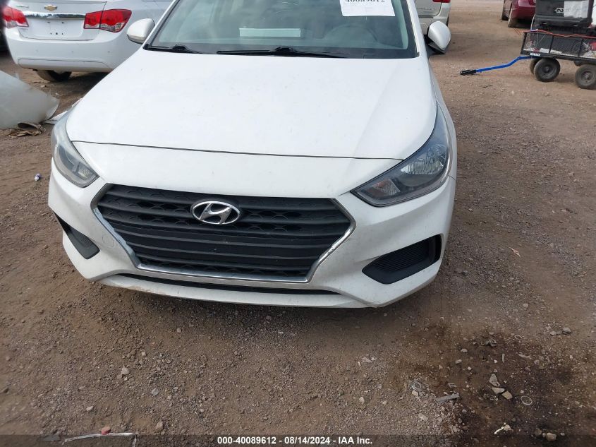 2018 Hyundai Accent Se VIN: 3KPC24A31JE007412 Lot: 40089612