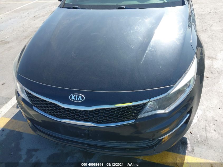 2018 Kia Optima Lx Turbo VIN: 5XXGT4L16JG217666 Lot: 40089616