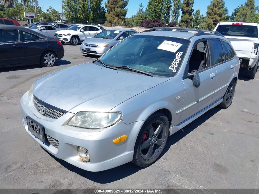 2003 Mazda Protege5 VIN: JM1BJ246031221712 Lot: 40089621