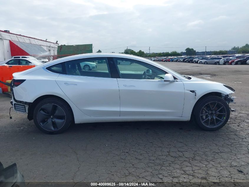 2018 Tesla Model 3 Long Range/Mid Range VIN: 5YJ3E1EA5JF161873 Lot: 40089625