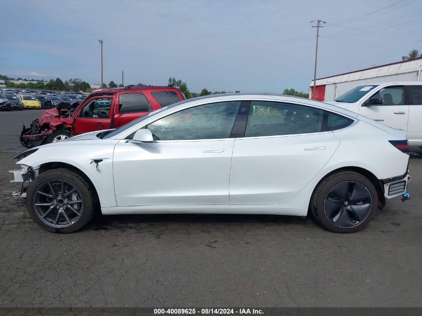 2018 Tesla Model 3 Long Range/Mid Range VIN: 5YJ3E1EA5JF161873 Lot: 40089625