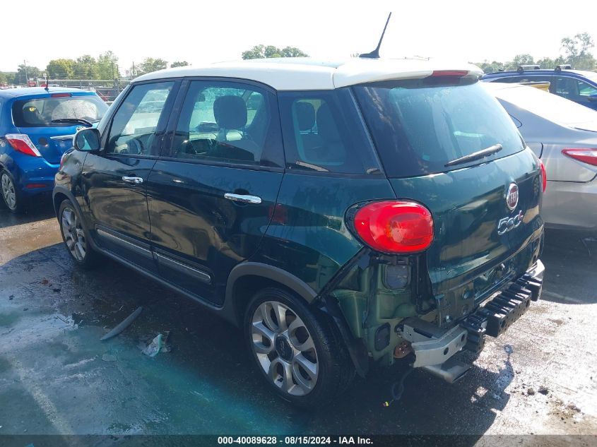 2016 Fiat 500L Trekking VIN: ZFBCFADH4GZ037644 Lot: 40089628