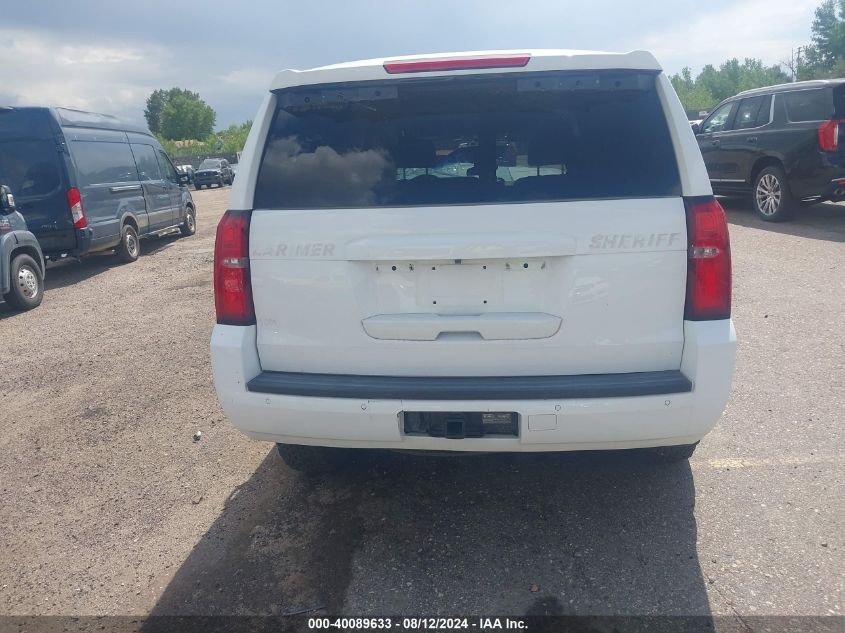 2017 Chevrolet Tahoe Commercial Fleet VIN: 1GNSKFECXHR279545 Lot: 40089633