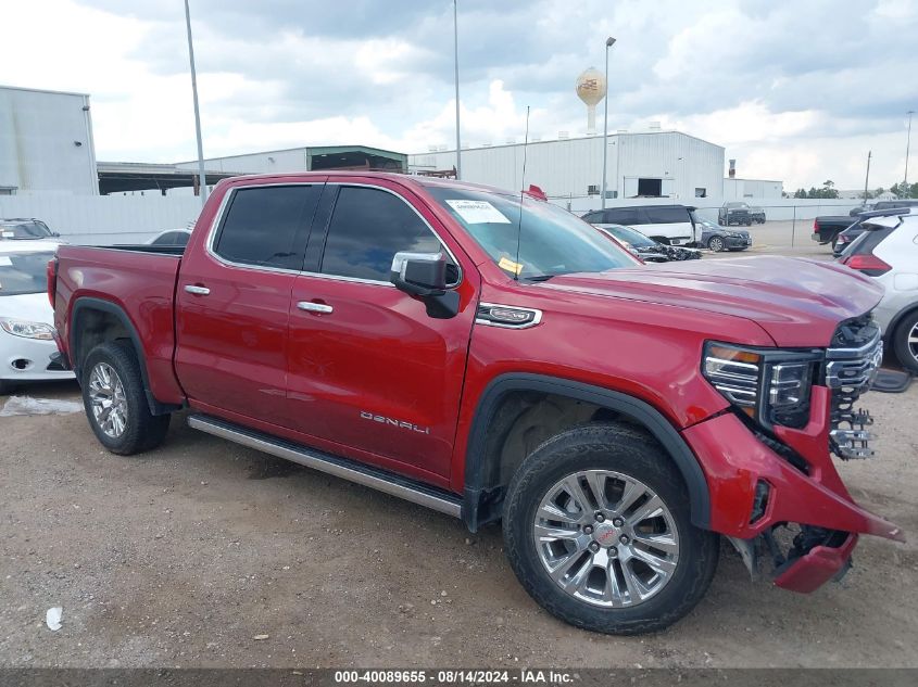 2023 GMC Sierra 1500 4Wd Short Box Denali VIN: 3GTUUGEL8PG237374 Lot: 40089655