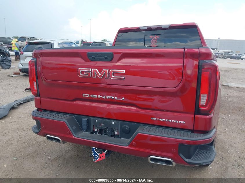 2023 GMC Sierra 1500 4Wd Short Box Denali VIN: 3GTUUGEL8PG237374 Lot: 40089655