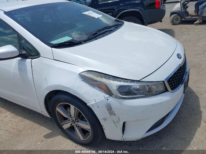 2018 Kia Forte Lx VIN: 3KPFL4A78JE167042 Lot: 40089706