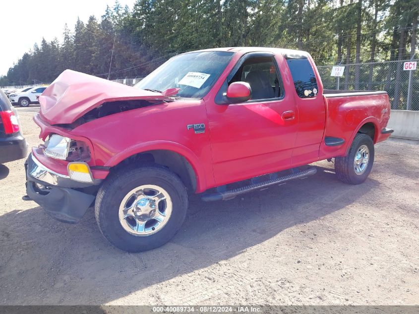 2000 Ford F-150 Lariat/Xl/Xlt VIN: 2FTRX08L4YCA22315 Lot: 40089734