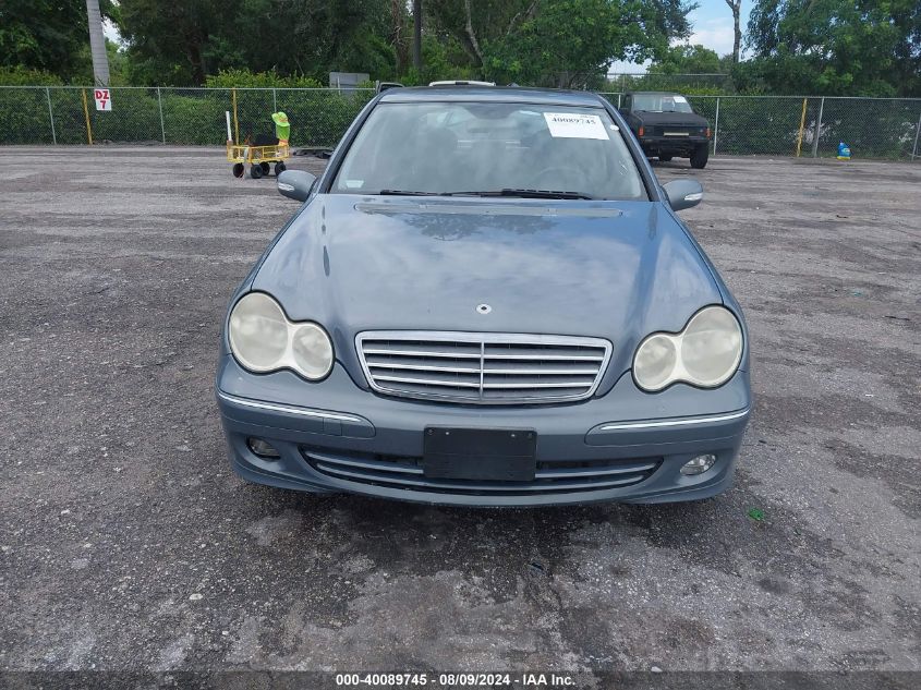 WDBRF92J26F738404 2006 Mercedes-Benz C 280 Luxury 4Matic