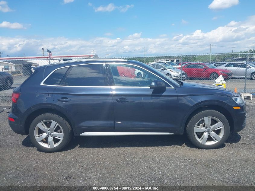 2019 Audi Q5 45 Premium VIN: WA1BNAFY0K2080835 Lot: 40089754