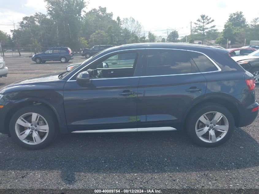 2019 Audi Q5 45 Premium VIN: WA1BNAFY0K2080835 Lot: 40089754