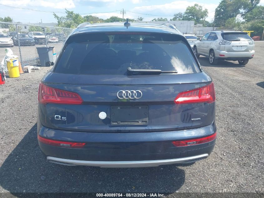 2019 Audi Q5 45 Premium VIN: WA1BNAFY0K2080835 Lot: 40089754