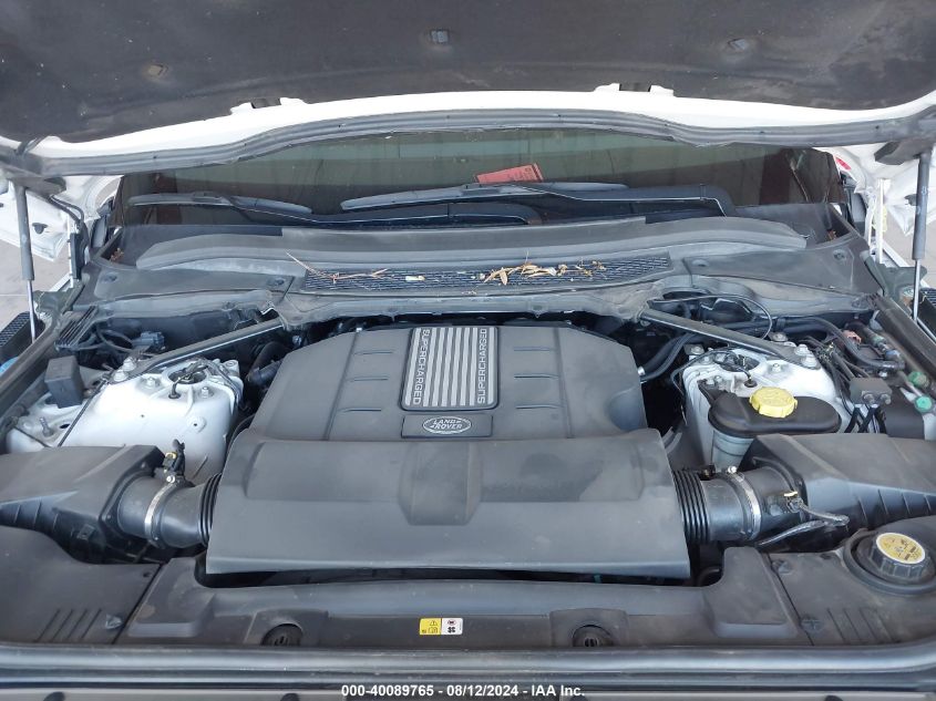 2015 Land Rover Range Rover 5.0L V8 Supercharged VIN: SALGS2TF0FA215040 Lot: 40089765