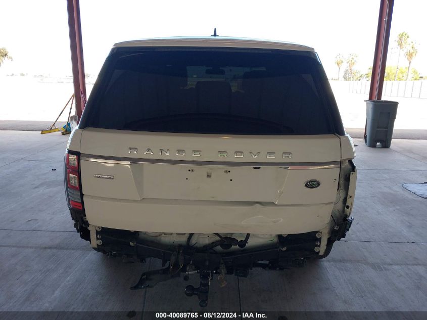 2015 Land Rover Range Rover 5.0L V8 Supercharged VIN: SALGS2TF0FA215040 Lot: 40089765