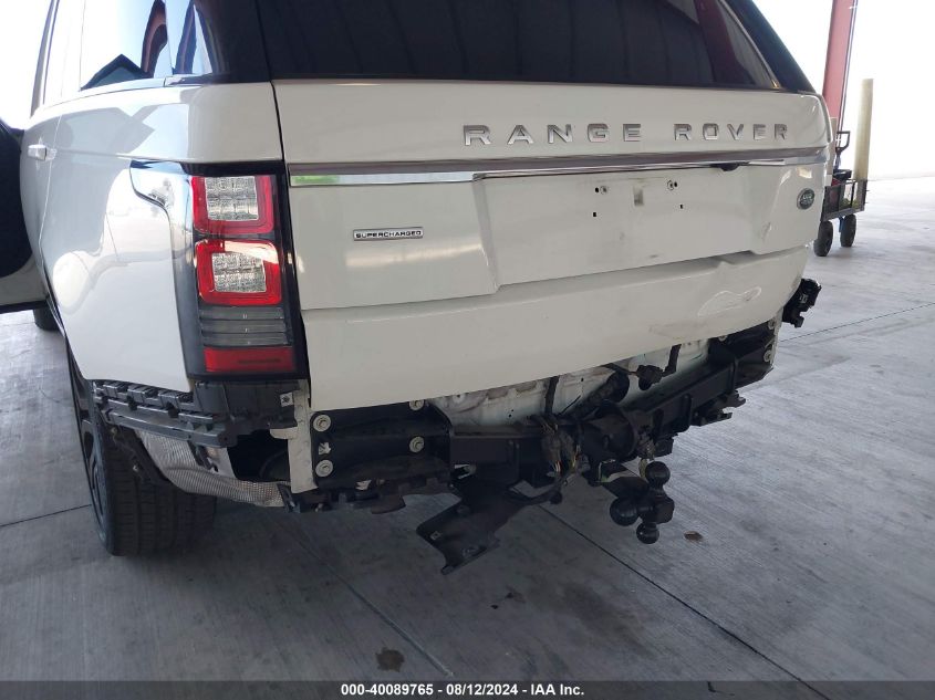 2015 Land Rover Range Rover 5.0L V8 Supercharged VIN: SALGS2TF0FA215040 Lot: 40089765
