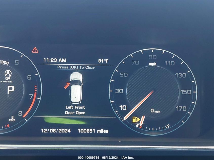 2015 Land Rover Range Rover 5.0L V8 Supercharged VIN: SALGS2TF0FA215040 Lot: 40089765