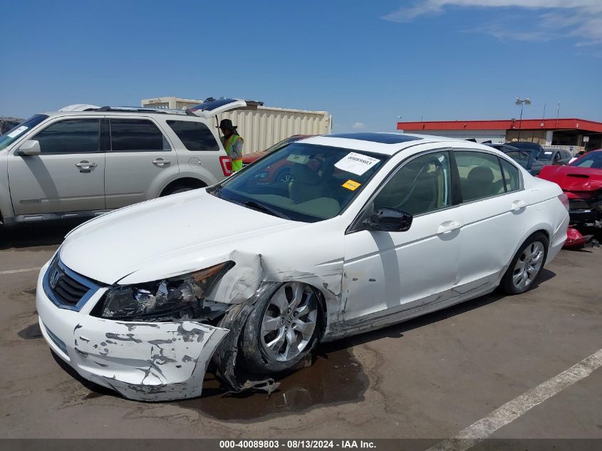 2008 Honda Accord 2.4 Ex VIN: 1HGCP267X8A143876 Lot: 40089803