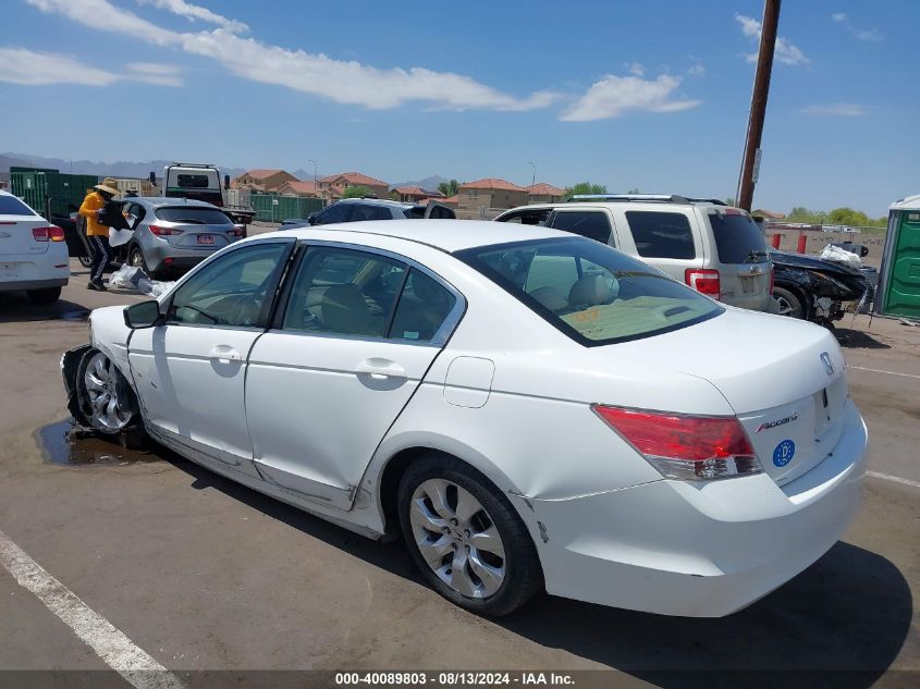 2008 Honda Accord 2.4 Ex VIN: 1HGCP267X8A143876 Lot: 40089803