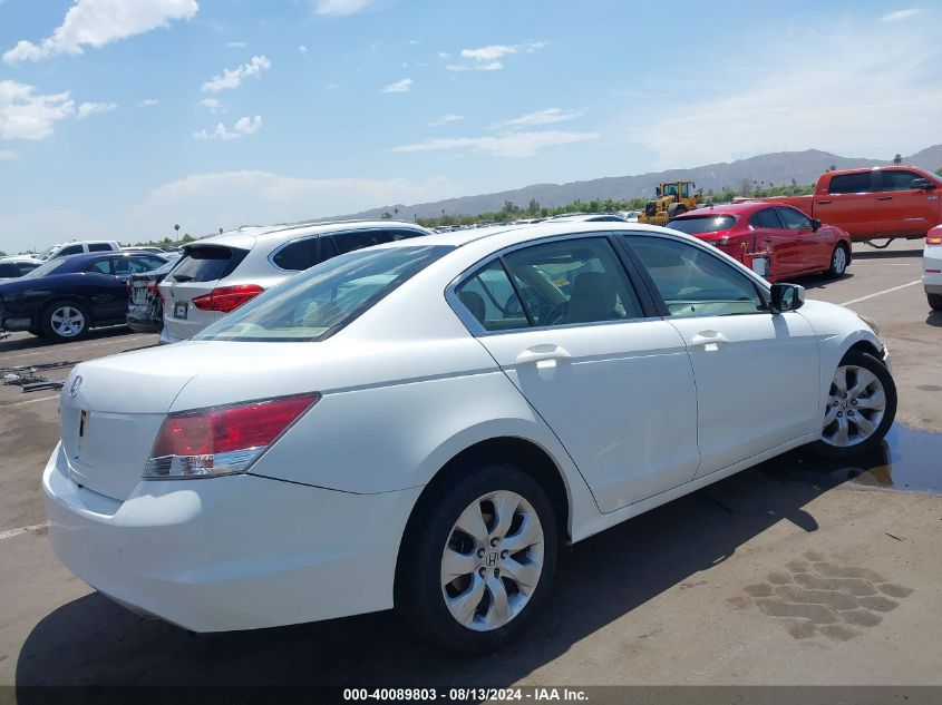 2008 Honda Accord 2.4 Ex VIN: 1HGCP267X8A143876 Lot: 40089803