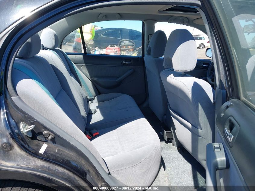 2003 Honda Civic Ex VIN: 2HGES26773H520214 Lot: 40089827