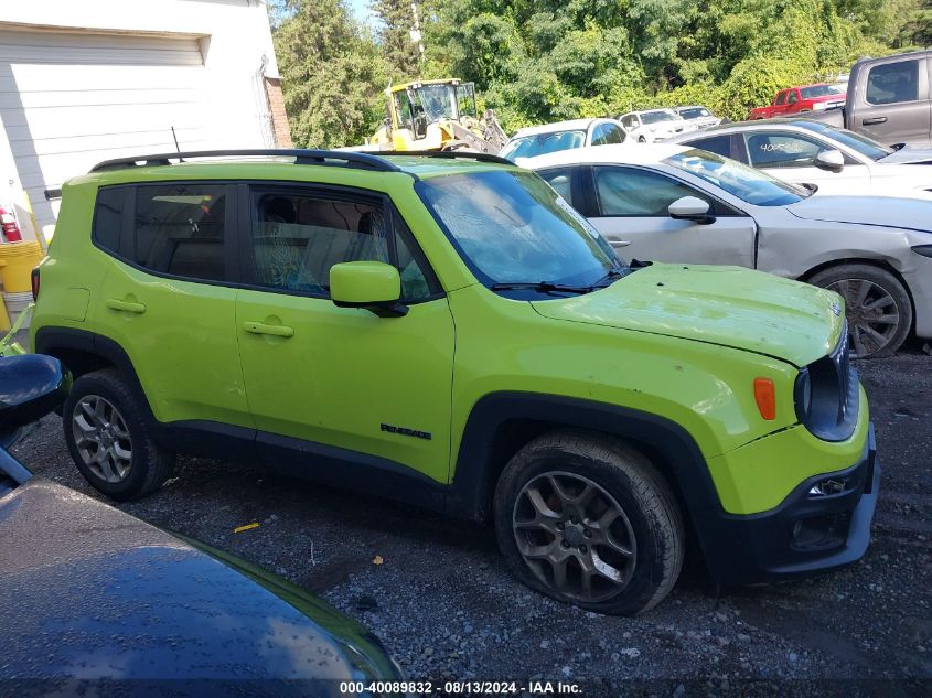 2018 Jeep Renegade Latitude VIN: ZACCJBBB9JPG91870 Lot: 40089832