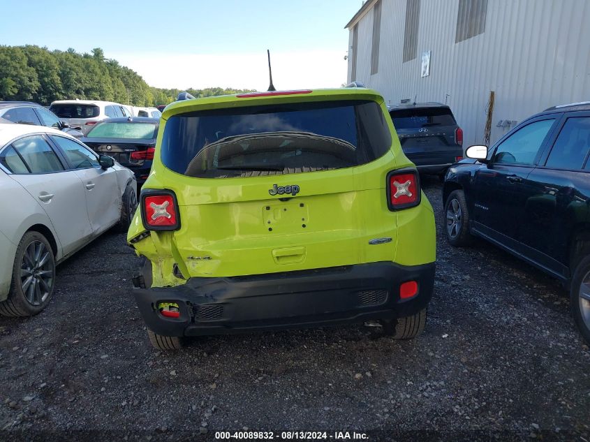 2018 Jeep Renegade Latitude VIN: ZACCJBBB9JPG91870 Lot: 40089832