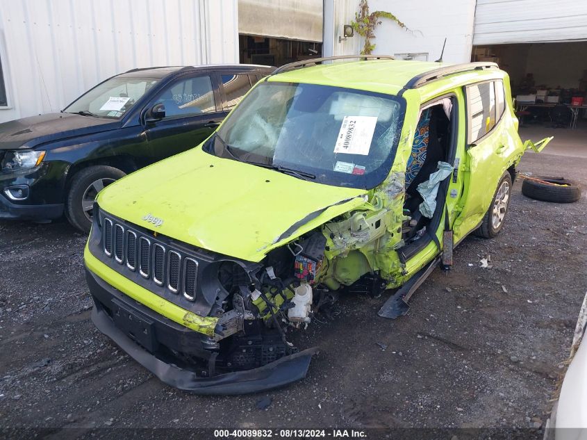 2018 Jeep Renegade Latitude VIN: ZACCJBBB9JPG91870 Lot: 40089832