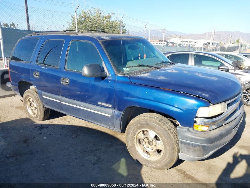 2001 Chevrolet Tahoe Ls VIN: 1GNEC13T61J245221 Lot: 40089858