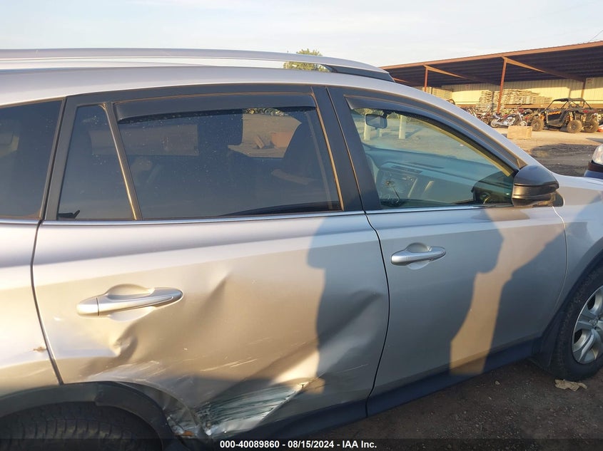 2013 TOYOTA RAV4 LE - JTMBFREVXDD021954