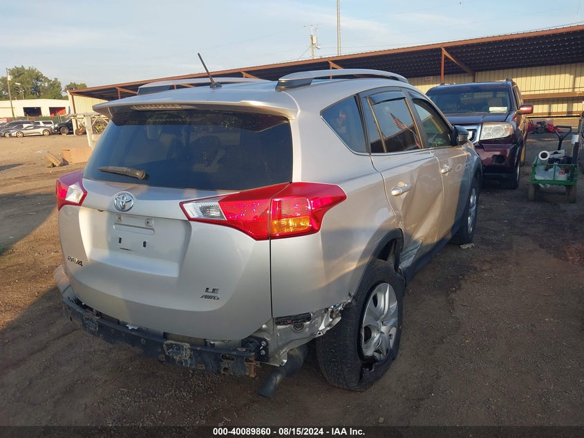2013 TOYOTA RAV4 LE - JTMBFREVXDD021954