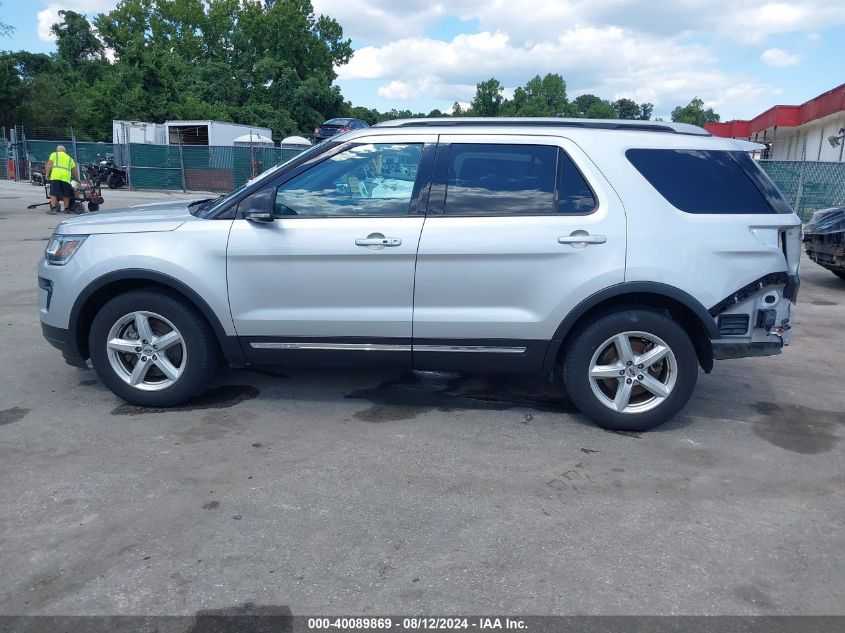 2019 Ford Explorer Xlt VIN: 1FM5K7DH2KGA60960 Lot: 40089869