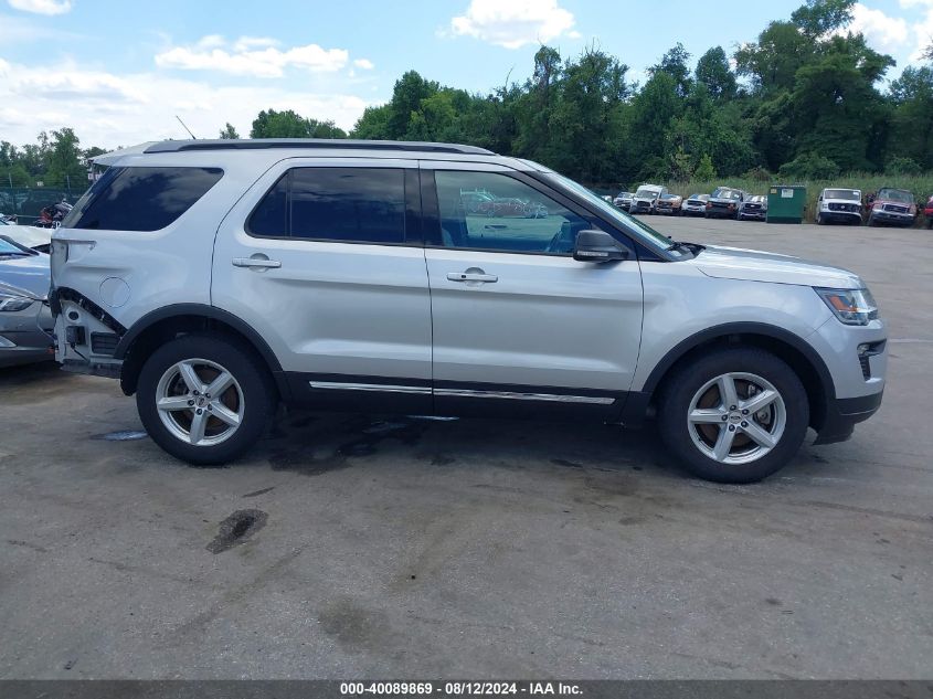 2019 Ford Explorer Xlt VIN: 1FM5K7DH2KGA60960 Lot: 40089869