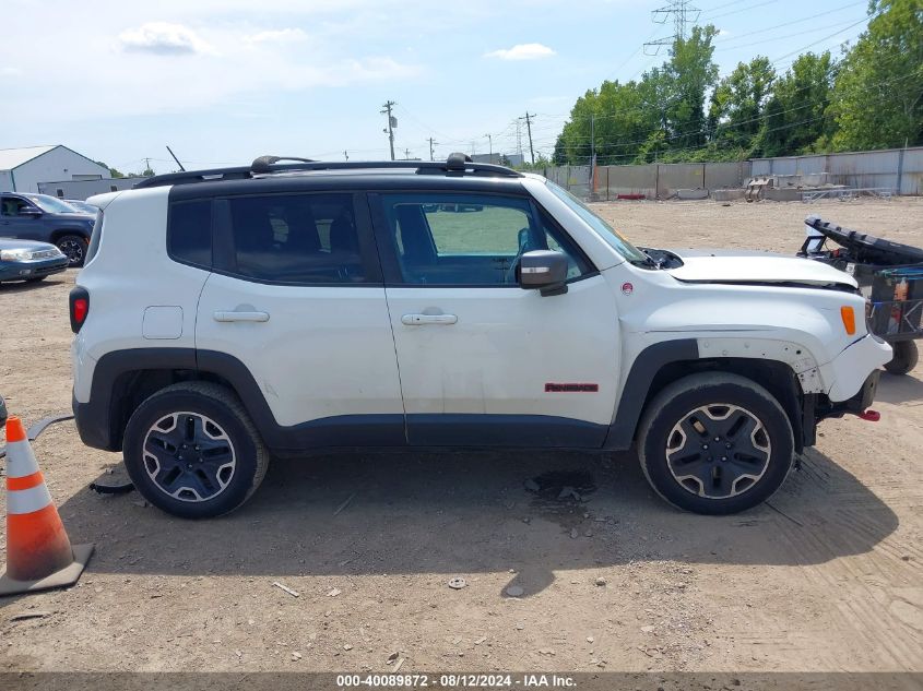 2016 Jeep Renegade Trailhawk VIN: ZACCJBCT3GPD39433 Lot: 40089872